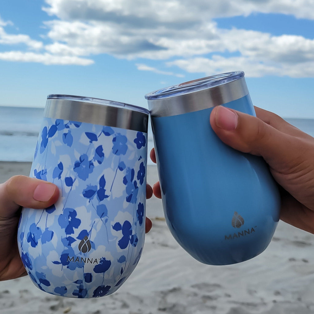 2-Piece Springtime Wine Tumbler Set