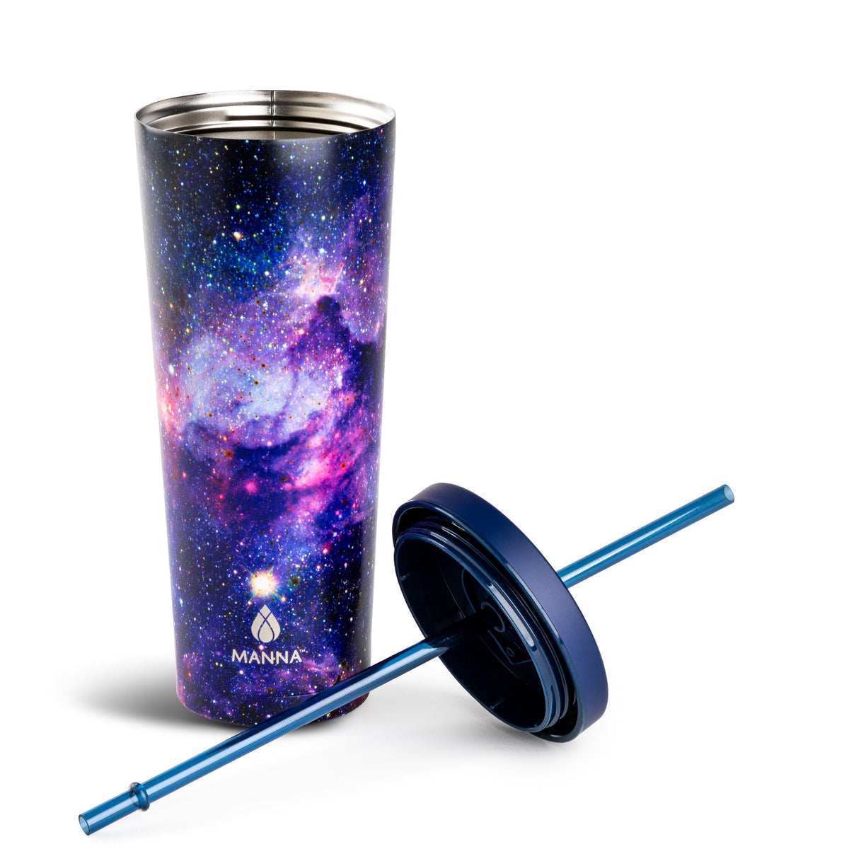 24 oz Purple Galaxy Chilly Tumbler